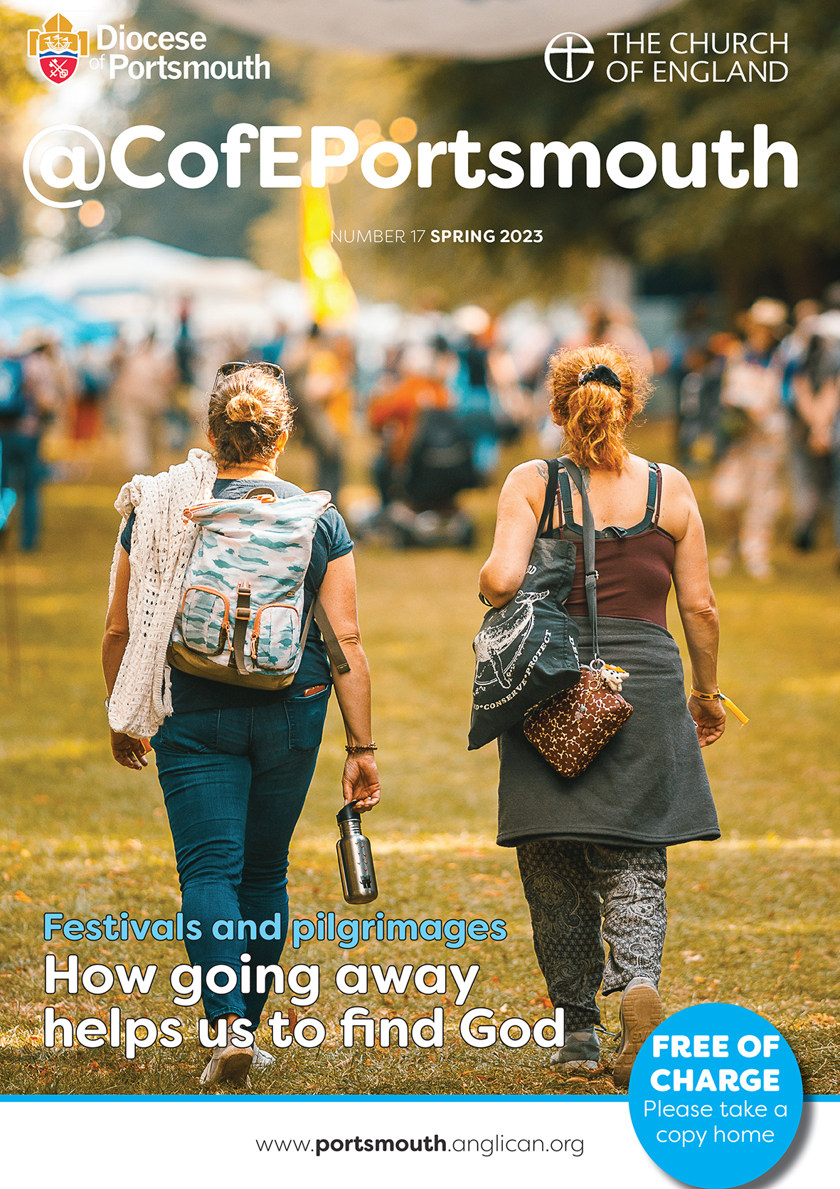 @CofEPortsmouth Magazine, Spring 2023, cover