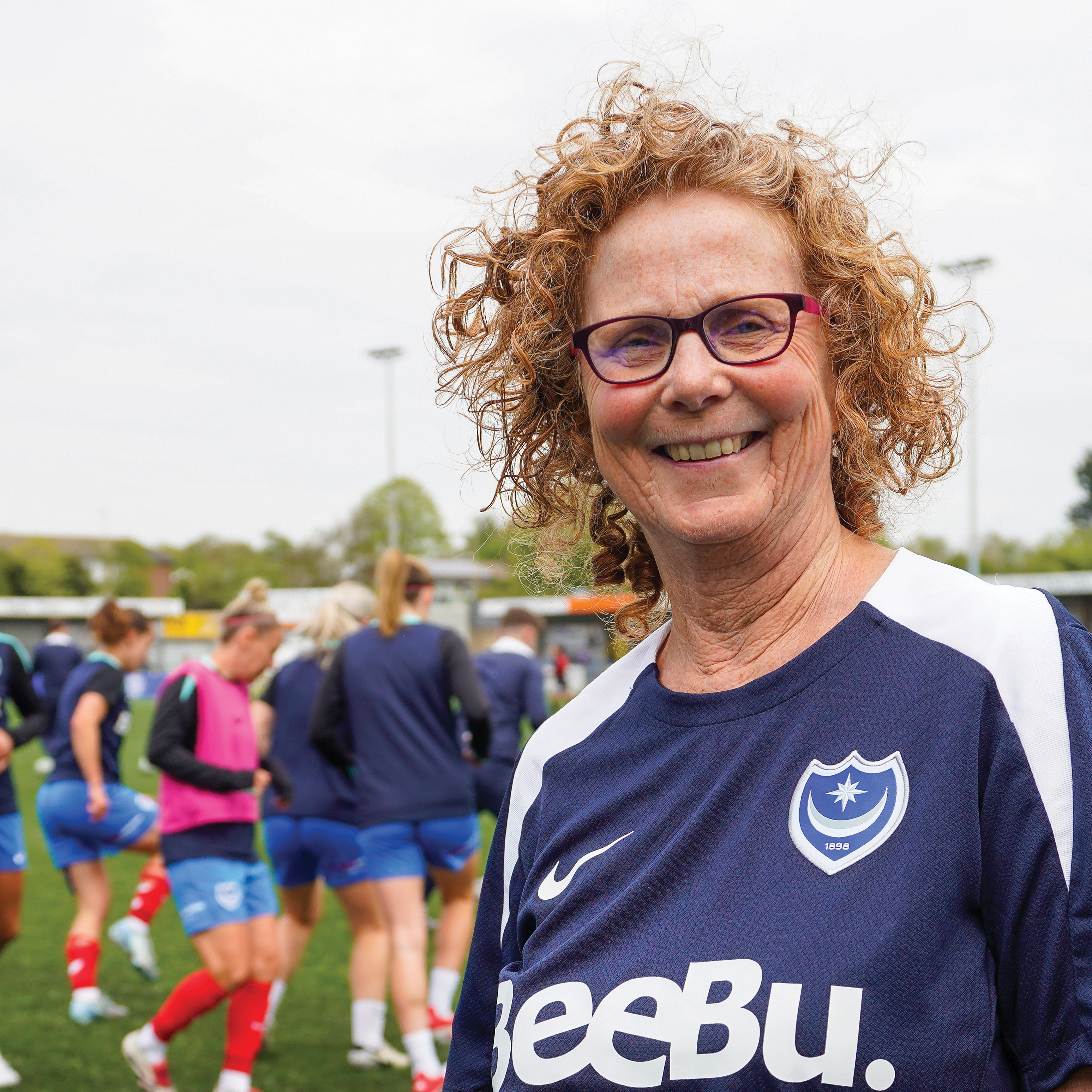 Debs Smart - chaplain to Portsmouth Womens Football Club