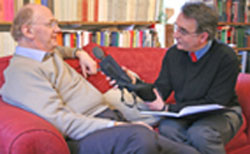 Tim Daykin interviewing Bishop Kenneth