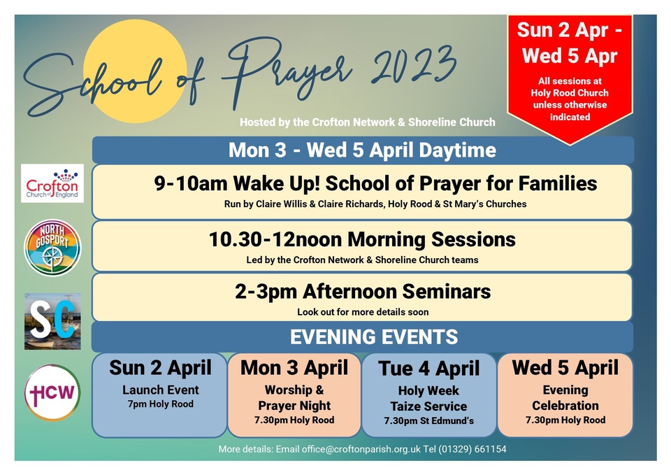 School of Prayer poster