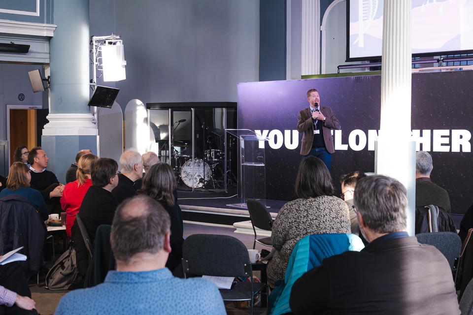 The Rev Andrew Hargreaves, interim Director of Ministry and Discipleship, introduced the event