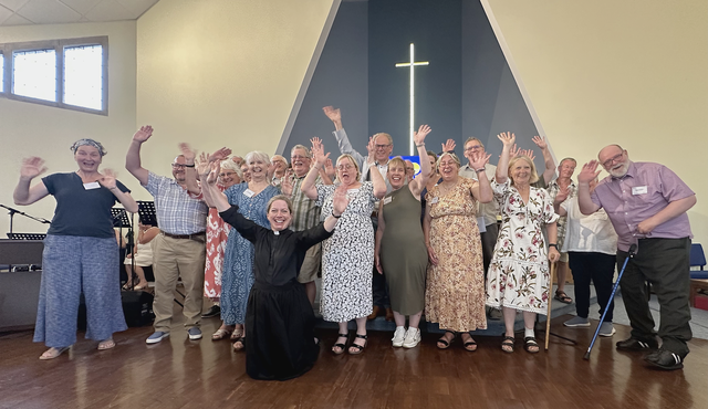 Churchwardens from Fareham and Gosport deaneries, at St John’s Church, Fareham