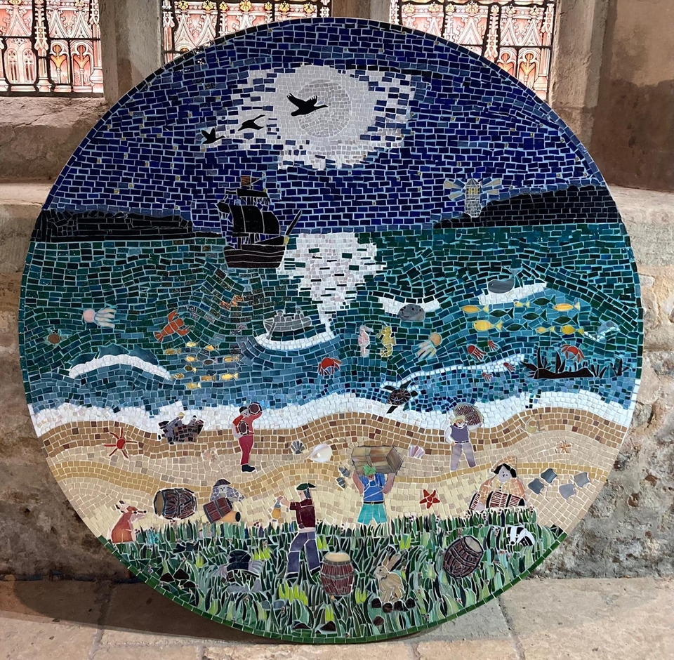 One of the mosaic projects that Ali has helped to inspire 