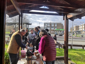 Church launches cafe for bus stop users