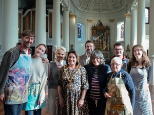 Church celebrates a year of hosting lunch