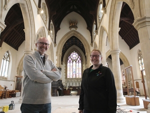 Re-opening service for Newport Minster