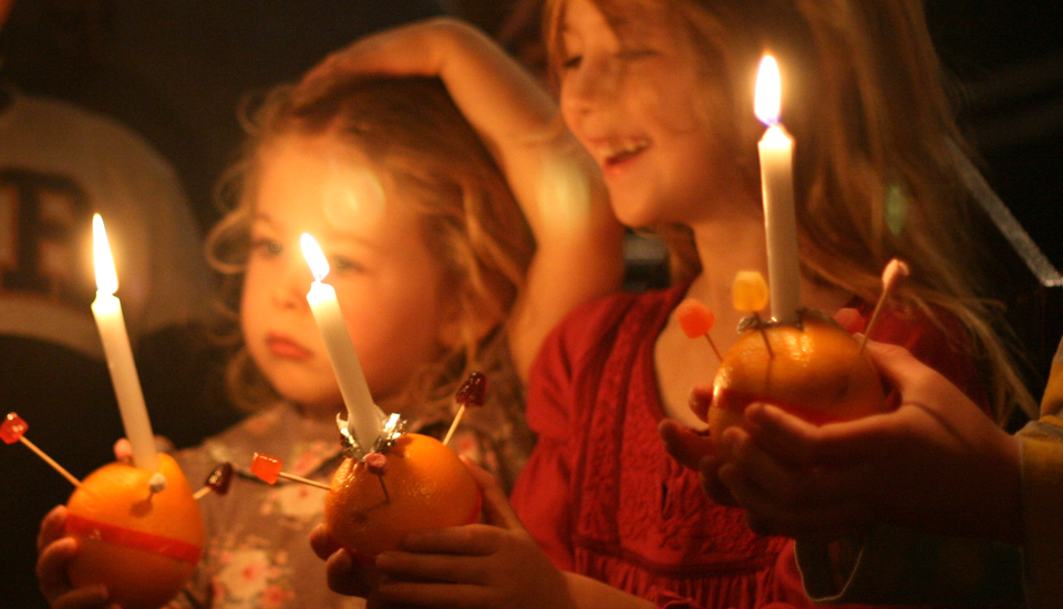 Christmas christingle