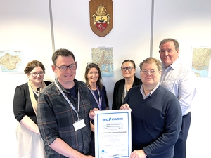 Diocese office wins Silver eco award