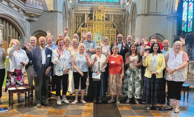 Churchwardens from Portsmouth deanery, at St Mary’s Church, Fratton