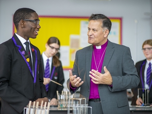 Children and young people at heart of bishop’s installation
