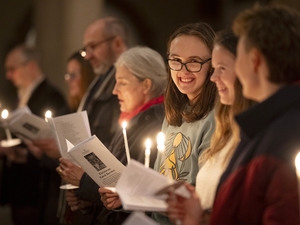 Thousands pack into Christmas carol services