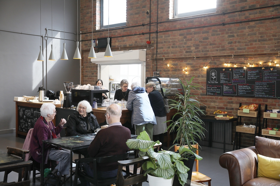 The Host Cafe, which has been created within St Luke's Church in Southsea