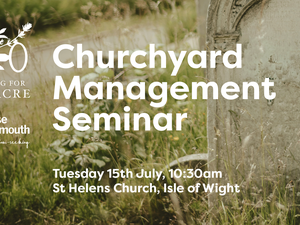 Churchyard Management seminar