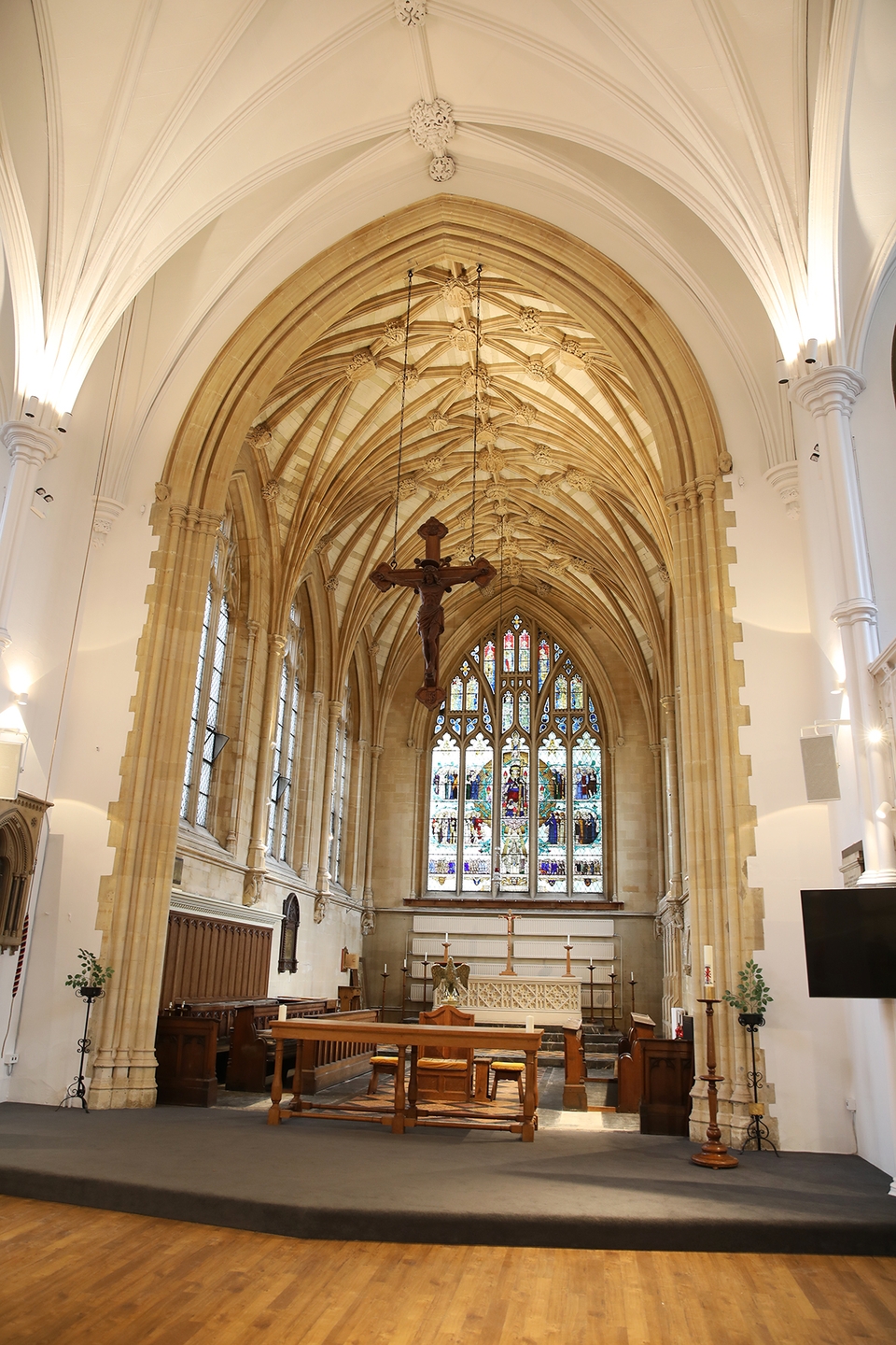The newly-refurbished look of All Saints Church, Commercial Road, in the heart of Portsmouth