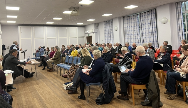 Diocesan Synod in action, November 2023