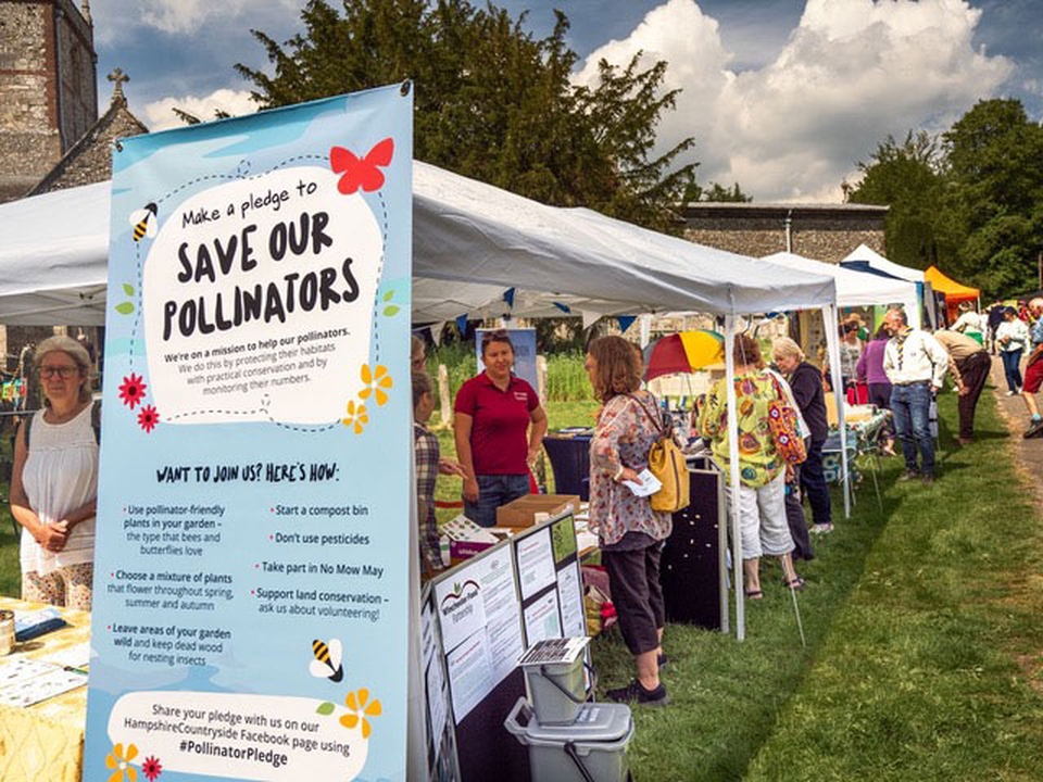Local groups exhibited alongside national organisations such as the RSPB and Wildlife Trust