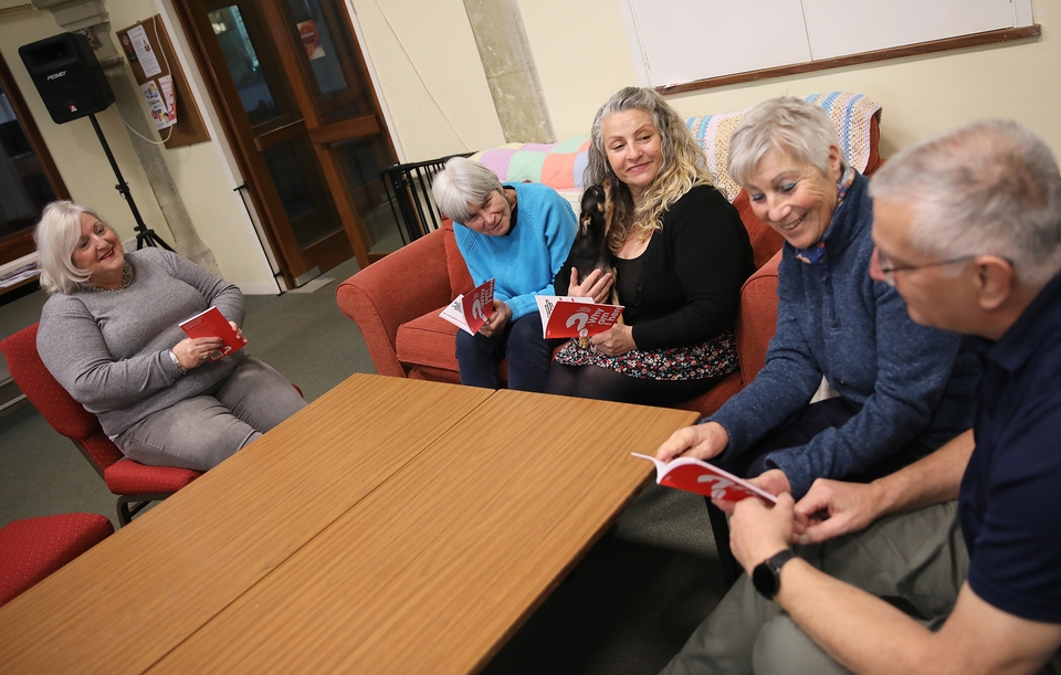 The Alpha Course that took place in Christ Church Sandown included the chance for discussion