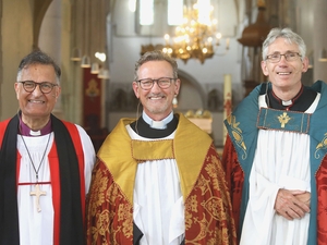 Welcome service for the new Archdeacon of the Isle of Wight