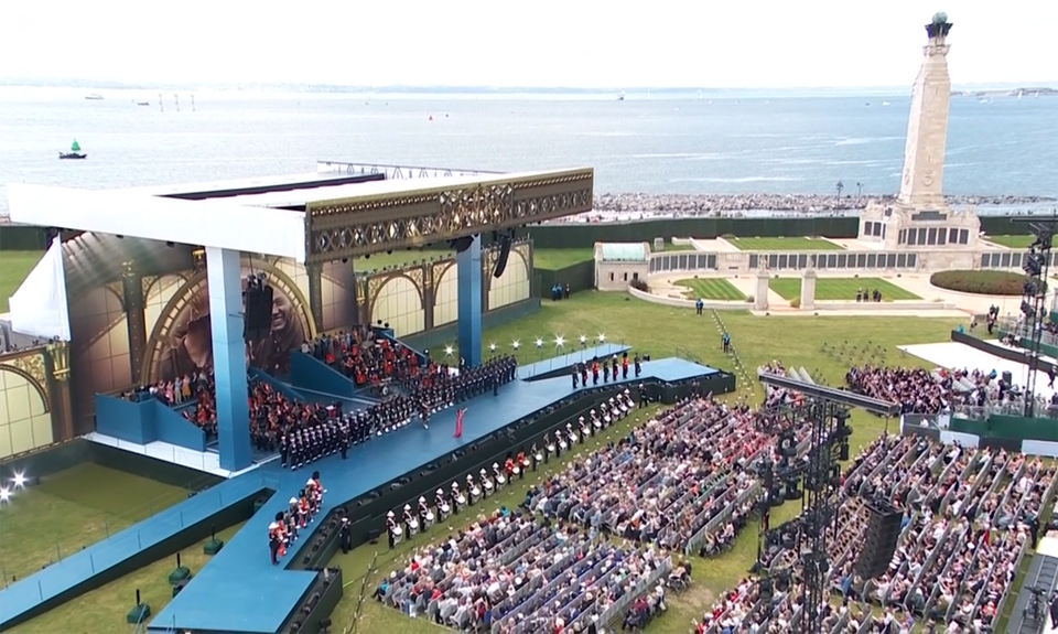 Southsea Common was the venue for the event to mark the 80th anniversary of D-Day