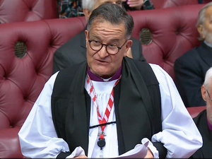 Bishop makes maiden speech in House of Lords