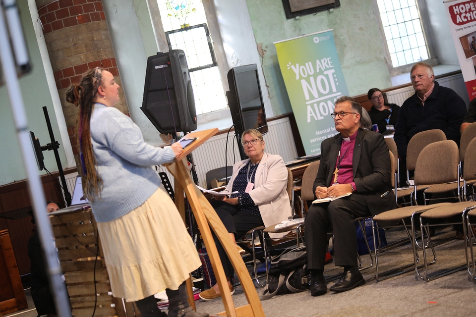 Joanna Douglas speaks on the theology of trauma