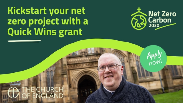 Kickstart your net zero project with a Quick Wins grant