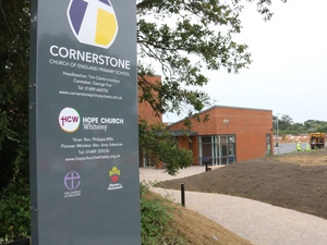 Bishop opens new school and church building in Whiteley