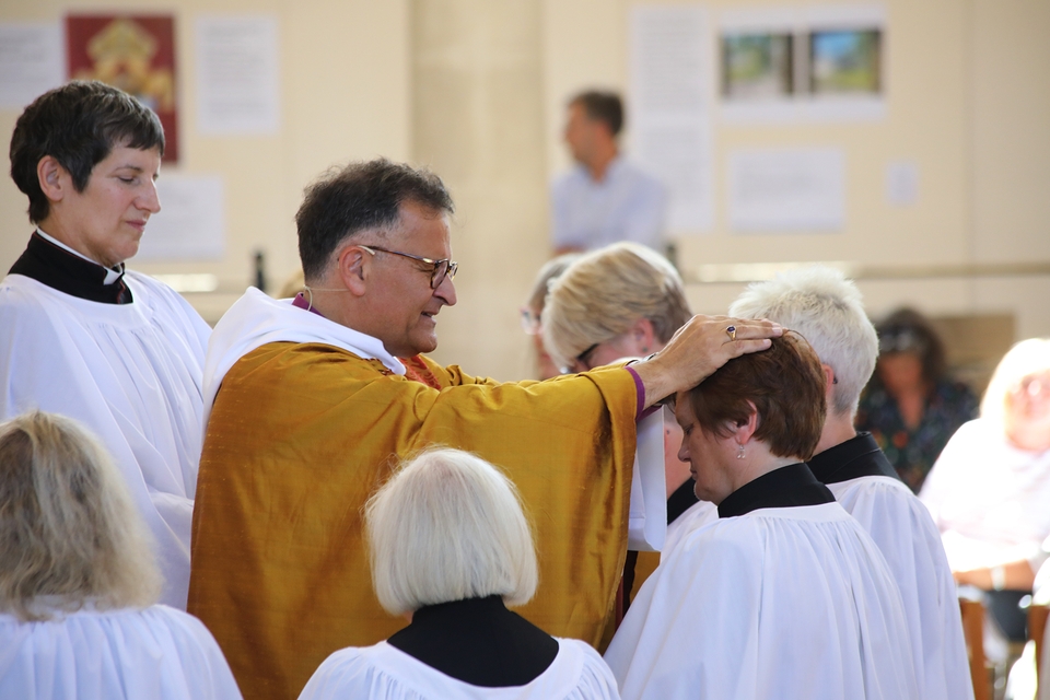 Polly Honeychurch is ordained as a deacon