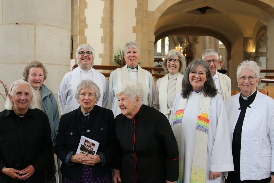 Some of those first women priests ordained in 1994 – in our cathedral and elsewhere